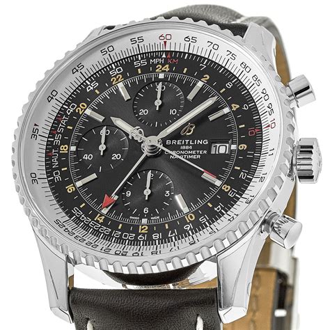 breitling navitimer 1 chronograph gmt 46 review|Breitling Navitimer model number.